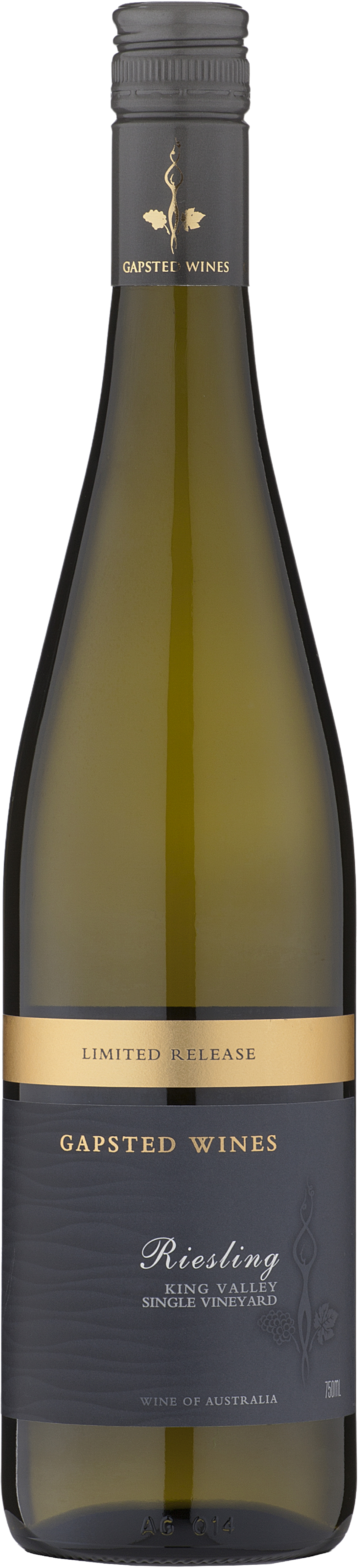 Gapsted Wines Limited Release Single Vineyard Riesling 2021